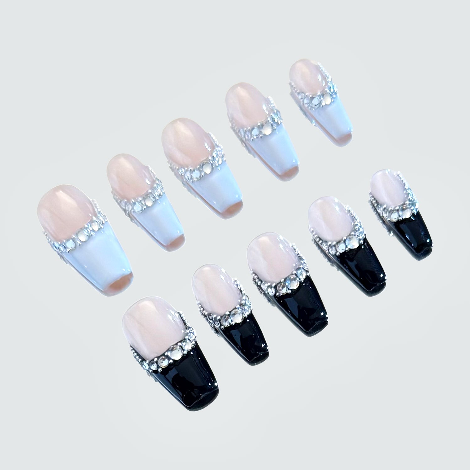 Monochrome French Tips