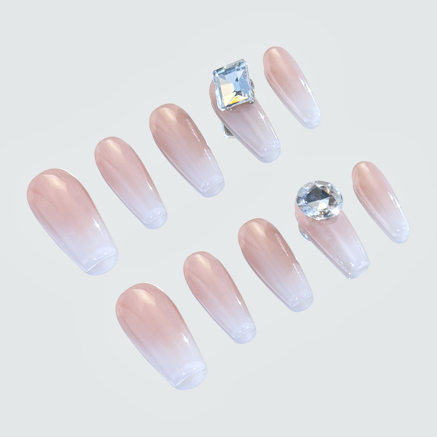 Nature Ombre - With Rhinestone